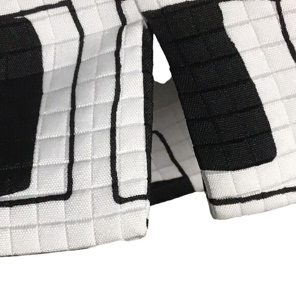 Investments Women’s Size 8 Black White Square Block Pattern Career Jacket NWT - Picture 6 of 16